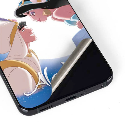 Disney Aladdin and Princess Jasmine Kiss Galaxy S22 Plus Skin